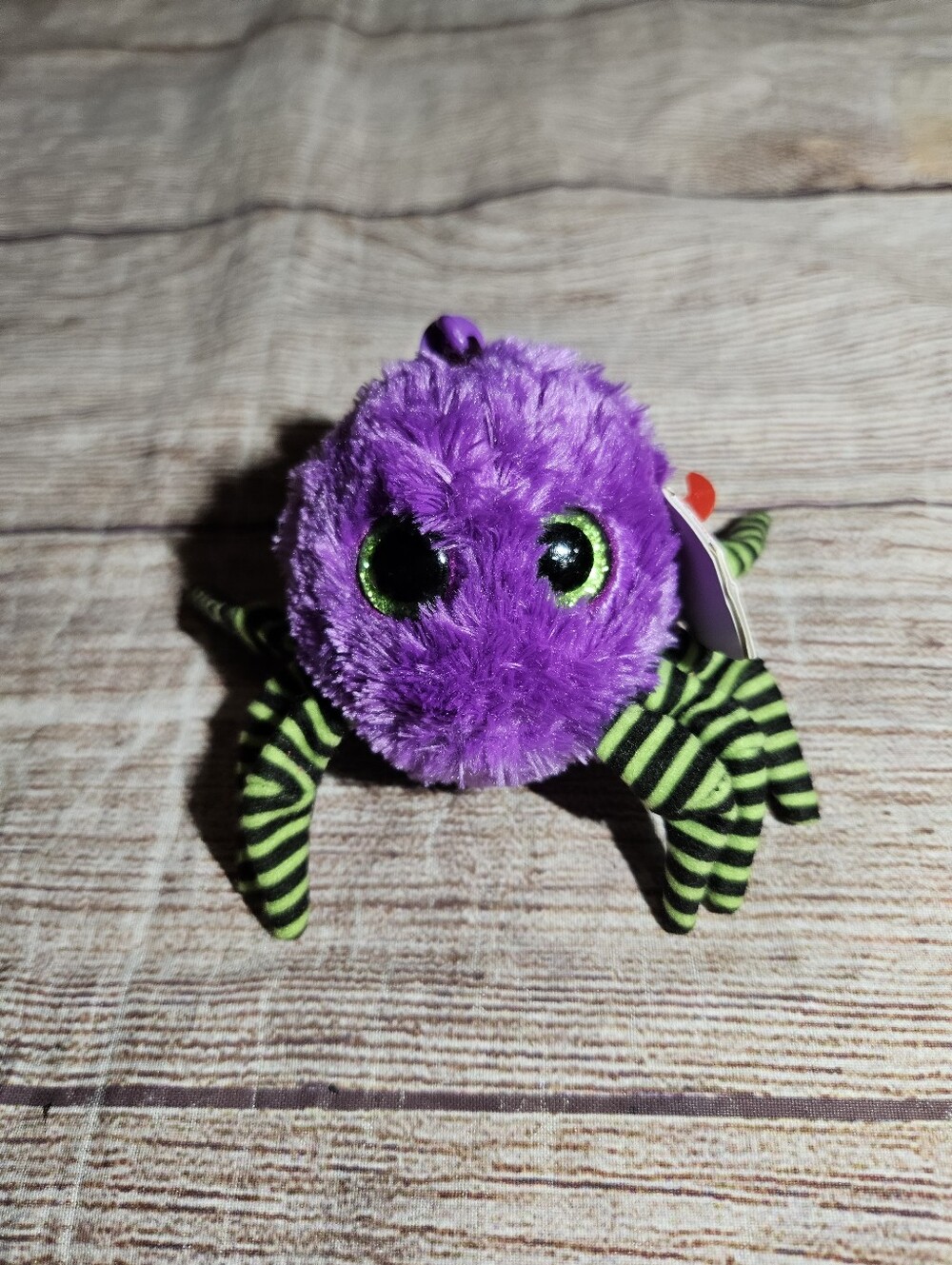 TY beanie baby halloween halloweenie beanies plush bag clip keychain crawler